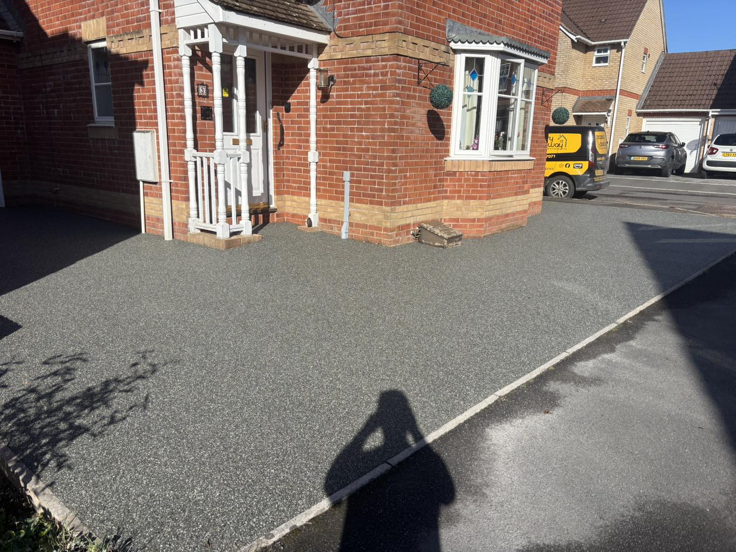 Resin Driveway Completed in Collumpton