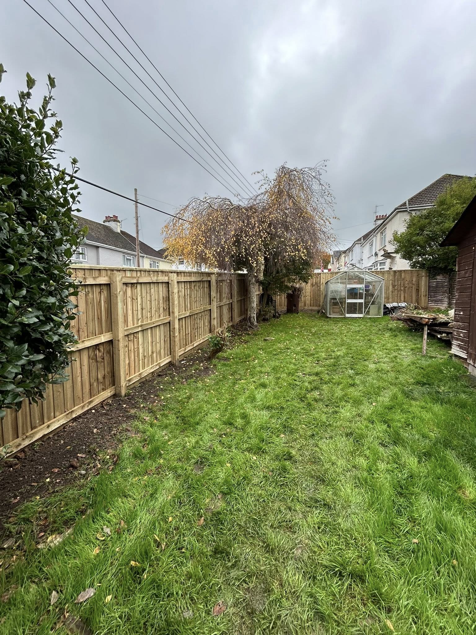 New Fence in Axminster
